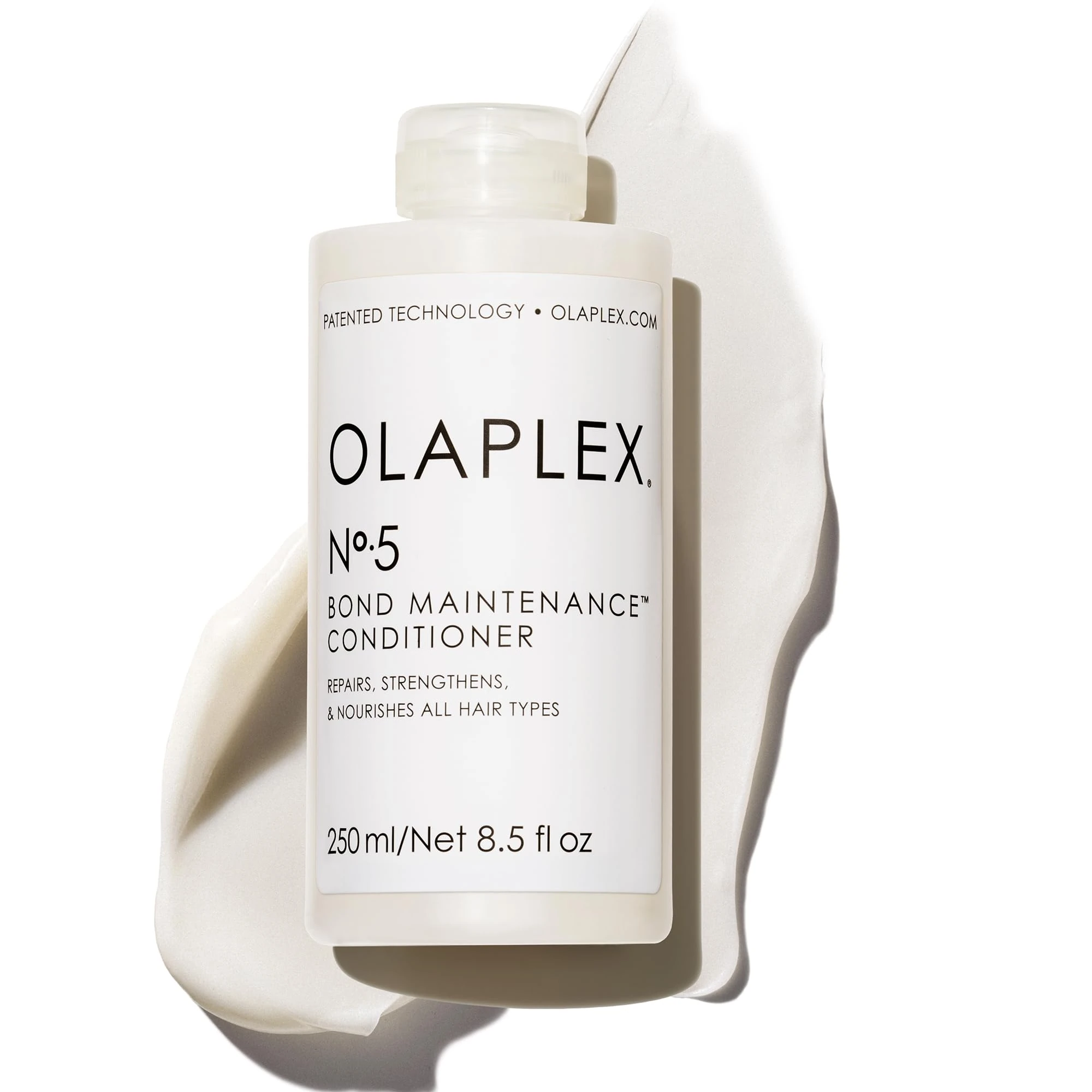 Olaplex No. 5 Bond Maintenance Conditioner, Repairs, Strengthens, & Nourishes All Hair Types, Leaving Hair Feeling Soft & Adds Shine, 250ml