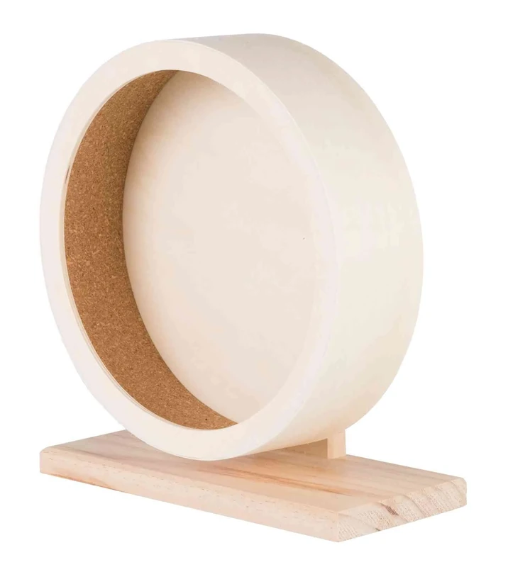 Trixie Wooden Exercise Wheel for Rodents 33 cm Diameter 1 Unit