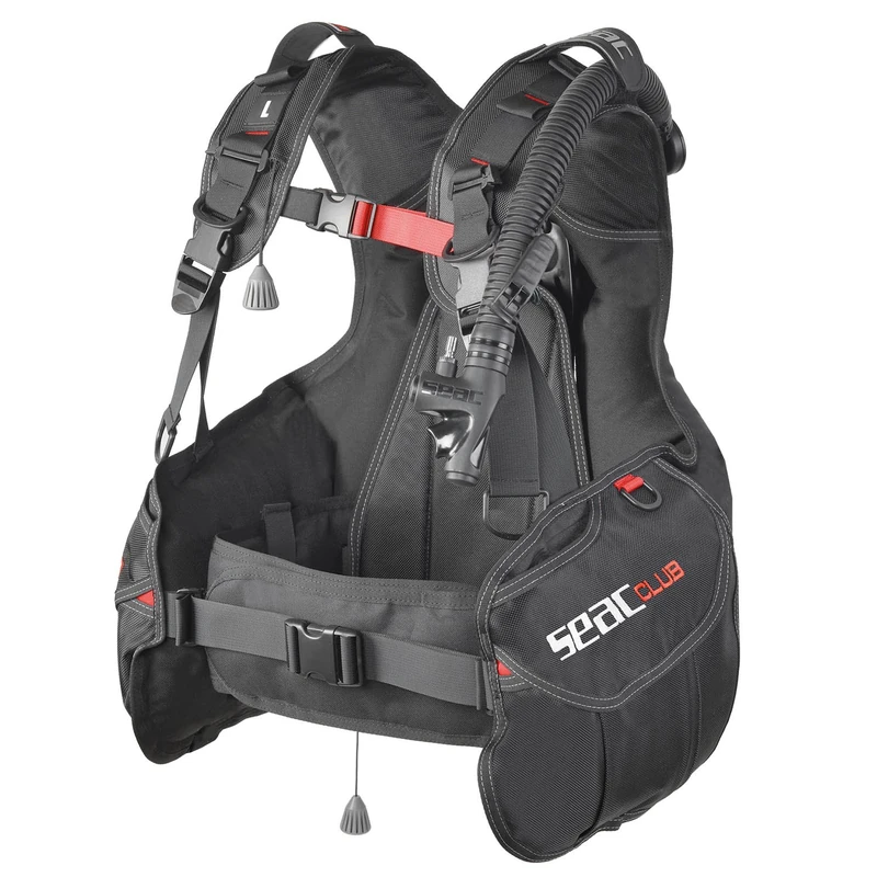 SEAC Club, Jacket GAV for scuba diving, BCD for adult and young swimmers