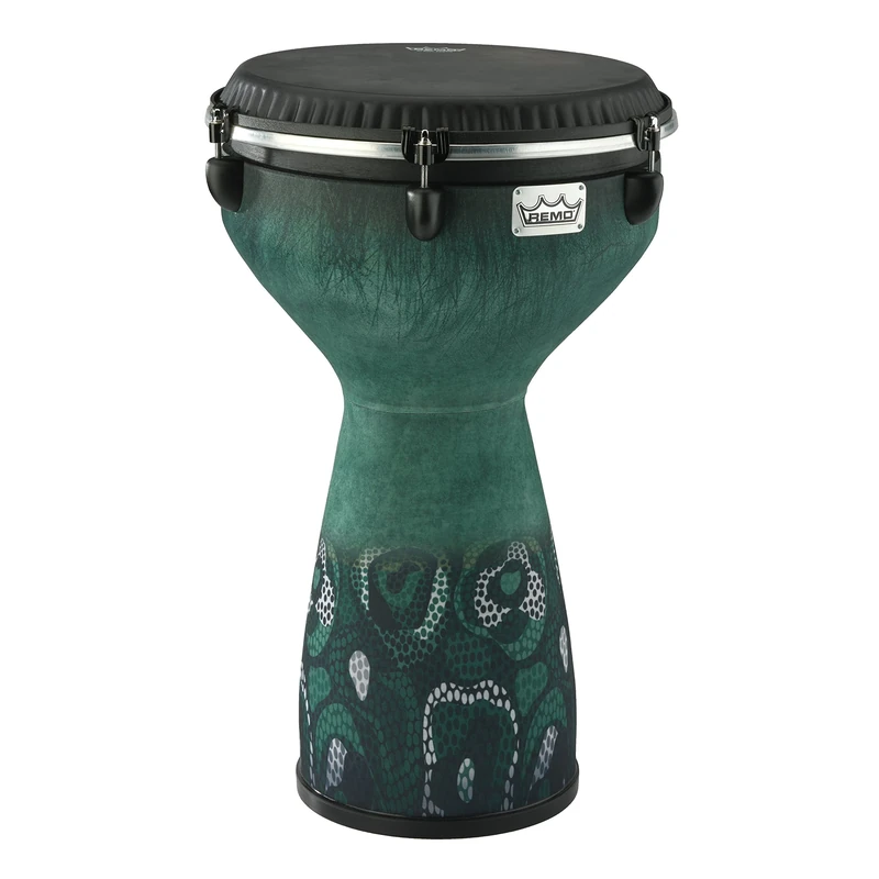 Remo World Percussion Djembe Flareout Green DJ-7113-61