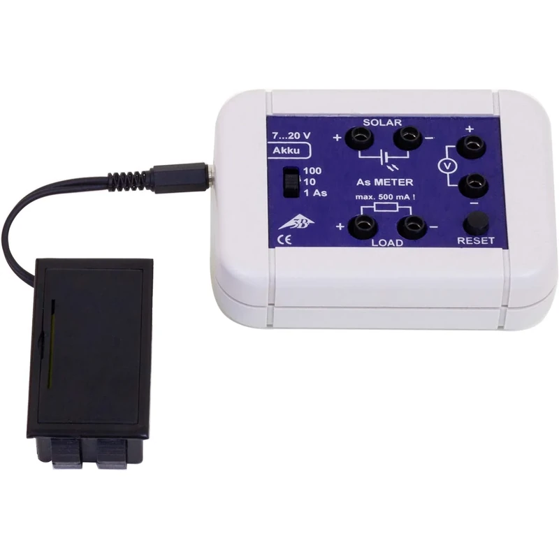 3B Scientific U8498303 Coulombmeter with Rechargeable Battery