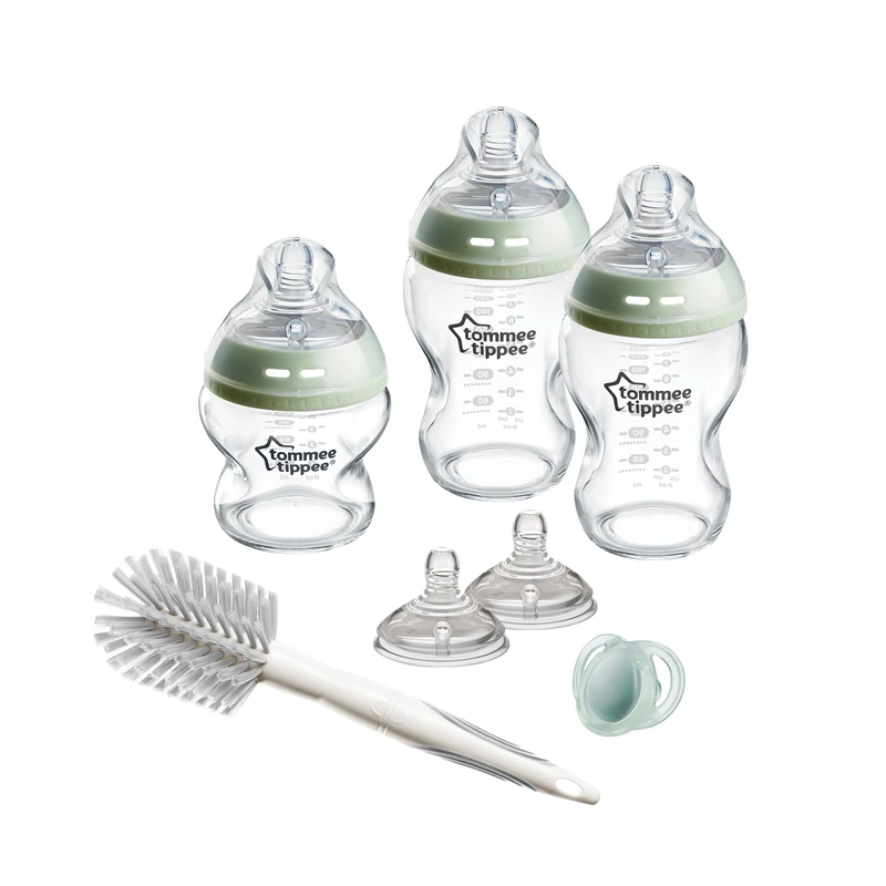 Tommee Tippee Natural Start Glass Baby Bottle Starter Set