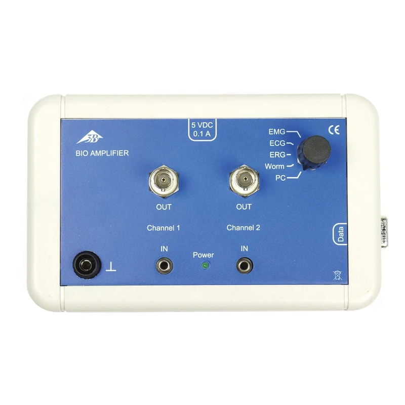 3B Scientific U8557640-230 Bio-Amplifier (230 V, 50/60 Hz)