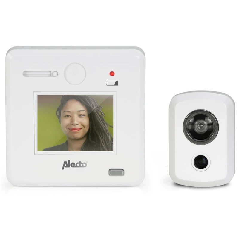 Alecto DC-700 DC Digital Door viewer, White
