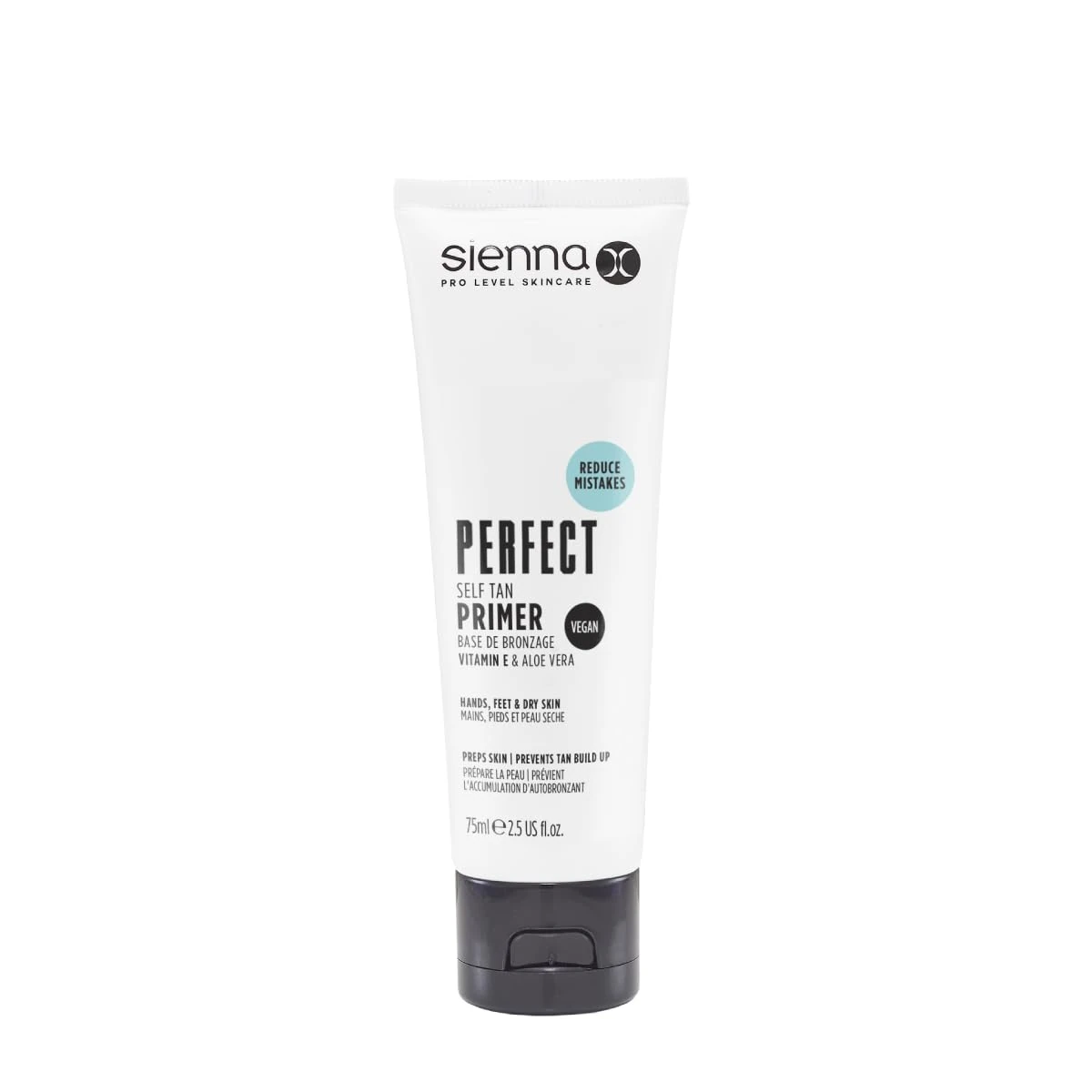 Sienna X Perfect Self Tan Primer. Perfect Prep For A Flawless And Even Tan. Works With Mousse, Lotion, Mist For Perfect Results Every Time. Vegan, Quick Dry Fake Tan For Face And Body.