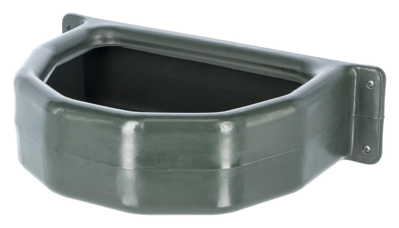 Kerbl 324825 Feeding Trough Semi-Circular Plastic Green