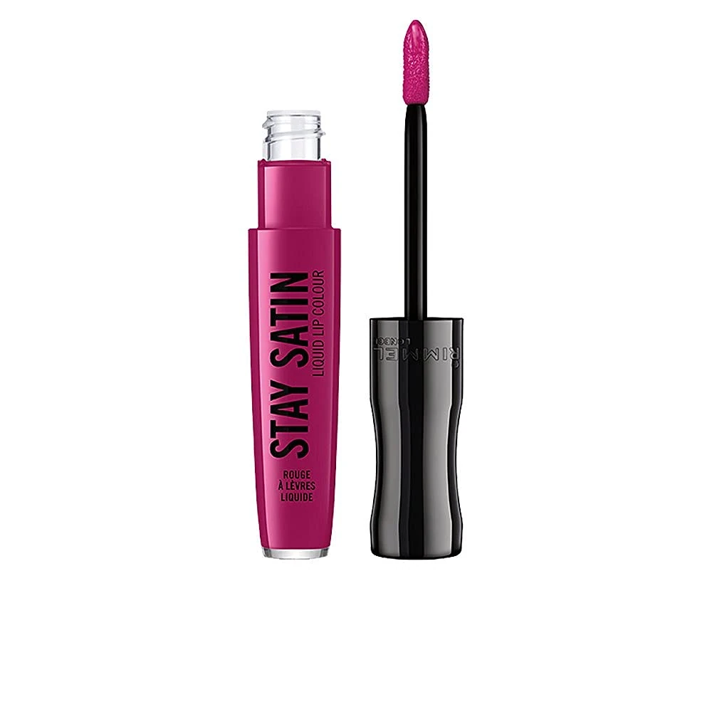 Rimmel London Stay Satin Liquid Lipstick, For Sure, 5.5 ml