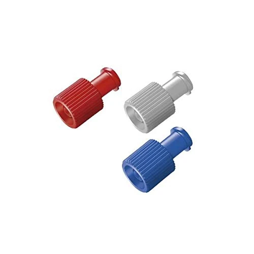 Braun Set of 100 Combi Stopper Shutter with End Caps Red - Image 1