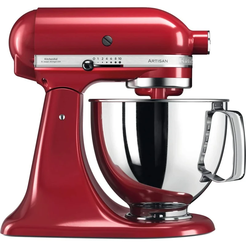 KitchenAid 4.8 Litre Artisan Stand Mixer 5KSM125 (Empire Red)