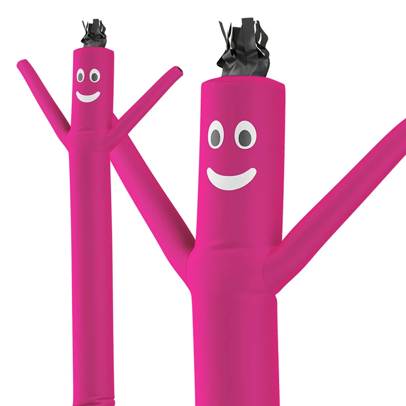 LookOurWay Air Dancers Inflatable Tube Man Attachment - 10 Feet Tall Wacky Waving Inflatable Dancing Tube Guy for Business Promotion (Blower Not Included) - Pink