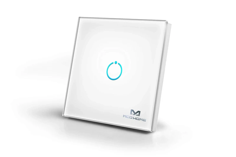 MCO Home MH-S411 White MH-S412 Black Touch Panel Switch, 230 V, one size