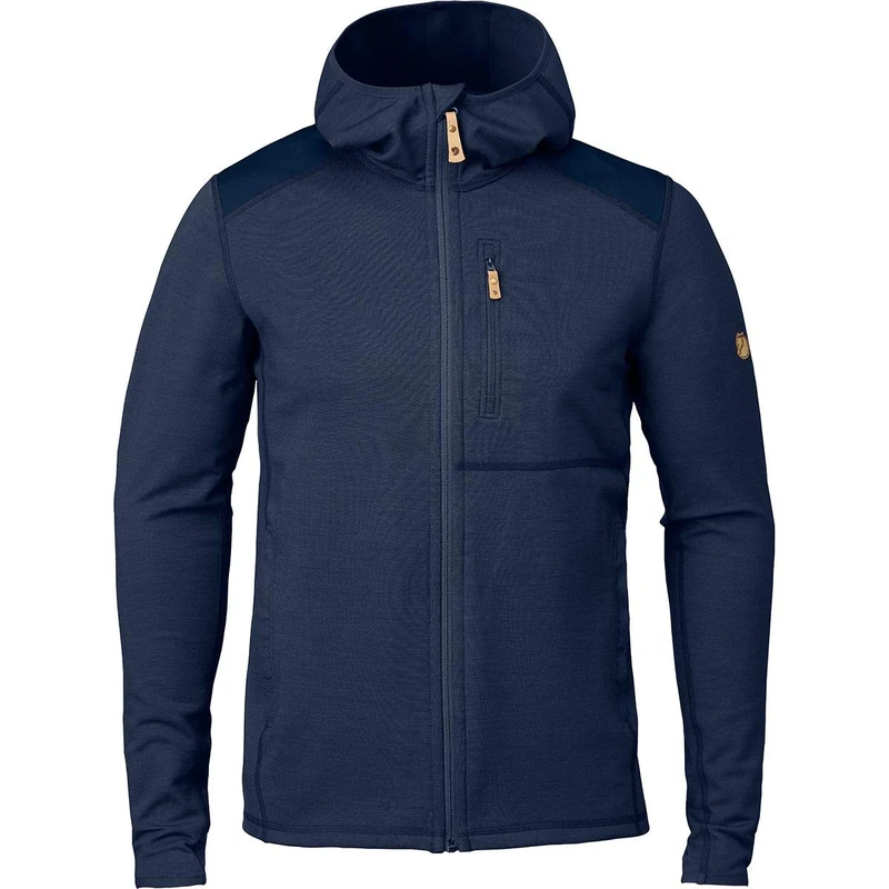 FJALLRAVEN F81878-638-575 Keb Fleece Hoodie M Storm-Night Sky XS