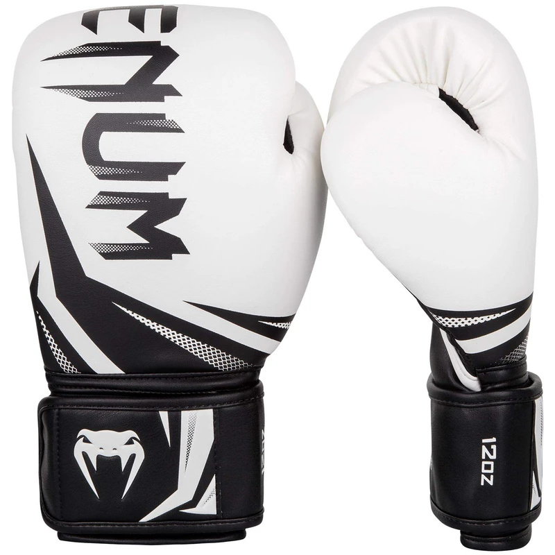 Venum Challenger 3.0 Boxing Gloves - 10 Oz - White/Black