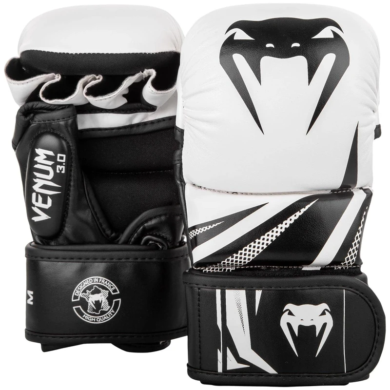 Venum, Challenger 3.0 Sparring Gloves, Unisex Adult, L/XL, White/Black