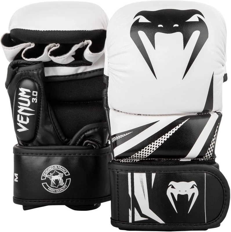 Venum, Challenger 3.0 Sparring Gloves, Unisex Adult, M, White/Black
