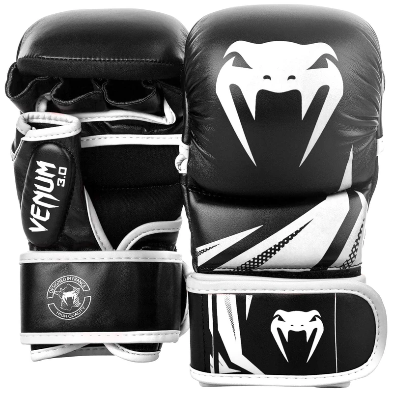 Venum, Challenger 3.0 Sparring Gloves, Unisex Adult, M, Black/White