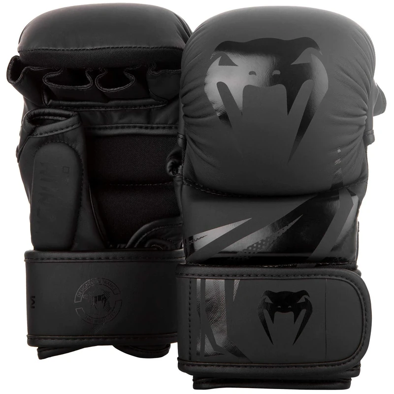 Venum, Challenger 3.0 Sparring Gloves, Unisex Adult, S, Black/Black