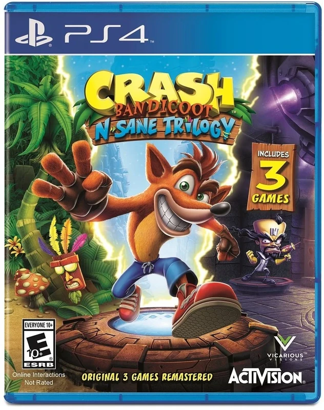 Crash Bandicoot N. Sane Trilogy for Playstation 4
