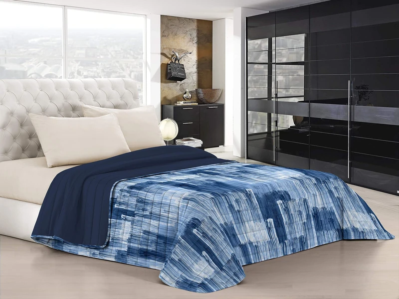 Italian Bed Linen “Fantasy” summer quilt, Paint, 260x270 cm