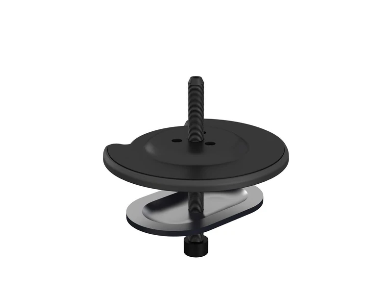 Multibrackets M VESA Deskmount Officeline Grommet Base - Flat Panel Mount Accessories (Base, Black, 81.3 cm (32"), 38.1 cm (15"), 130 mm, 25 cm)