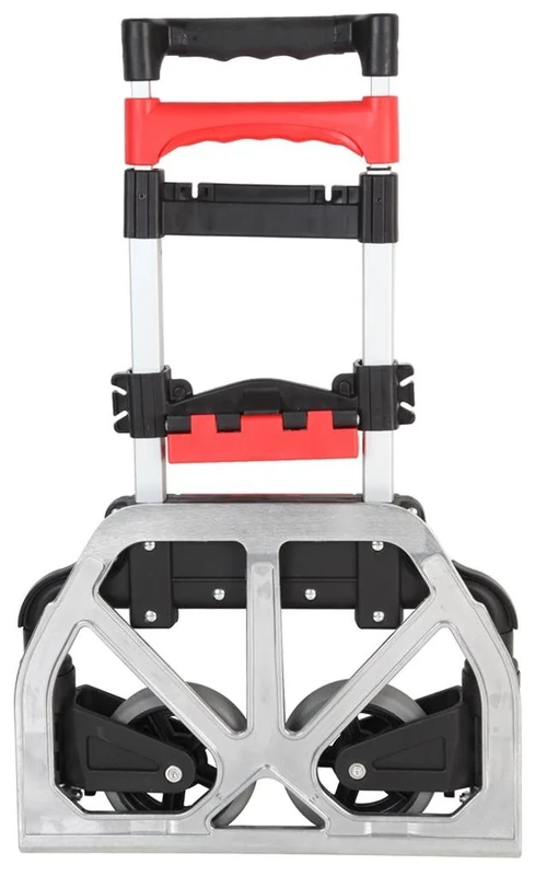 DURATOOL D03178 Folding Sack Truck with Basket Catcher System, 68kg