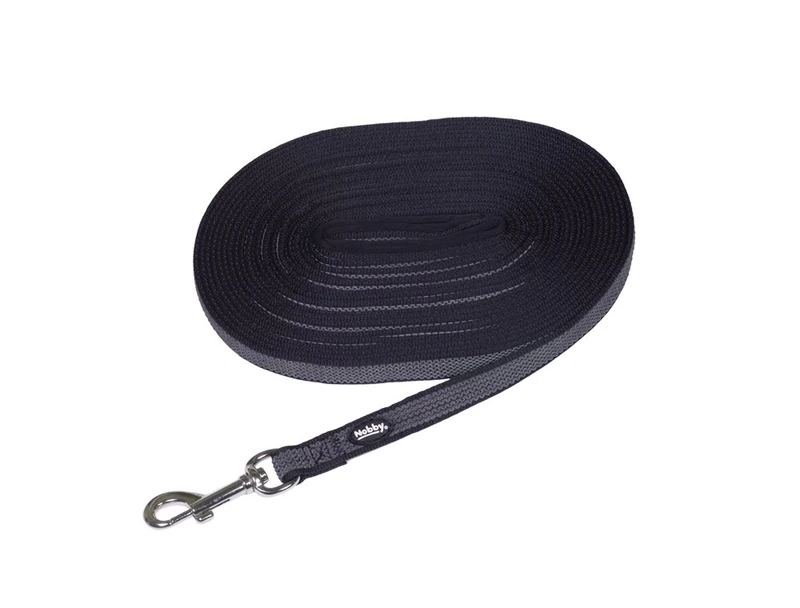 Nobby Anti-slip Recall Lead Width 20 mm Length 58-69 cm + 54 cm Grey