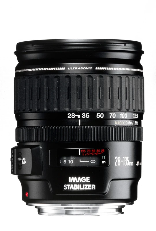 Canon EF - Zoom lens - 28 mm - 135 mm - f/3.5-5.6 IS USM - Canon EF (Renewed)