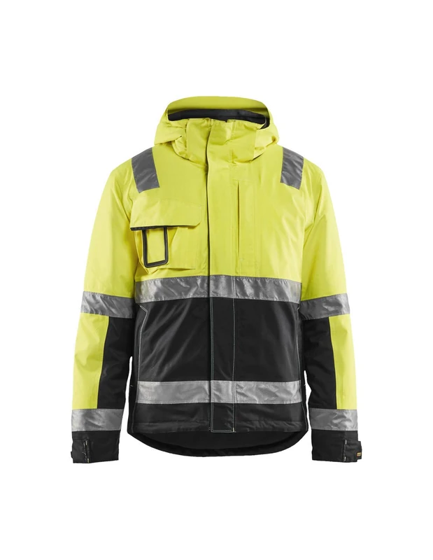Blakläder 4870198733894XL Winter Jacket High-Vis Class 3 Size 4XL Yellow/Navy Blue, XL, High Vis Yellow/Black - Image 1