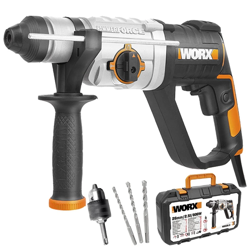 Worx WX339.3 800W SDS-Plus Electric Wire Chisel Punch