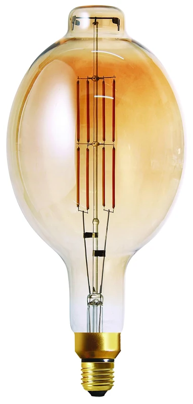 Girard Sudron 998981-ECOWATTS-Big Bulb ZOLE LED Filament 8W E27 2000K 640lm amb. dim, 8 W, Matte - Image 1