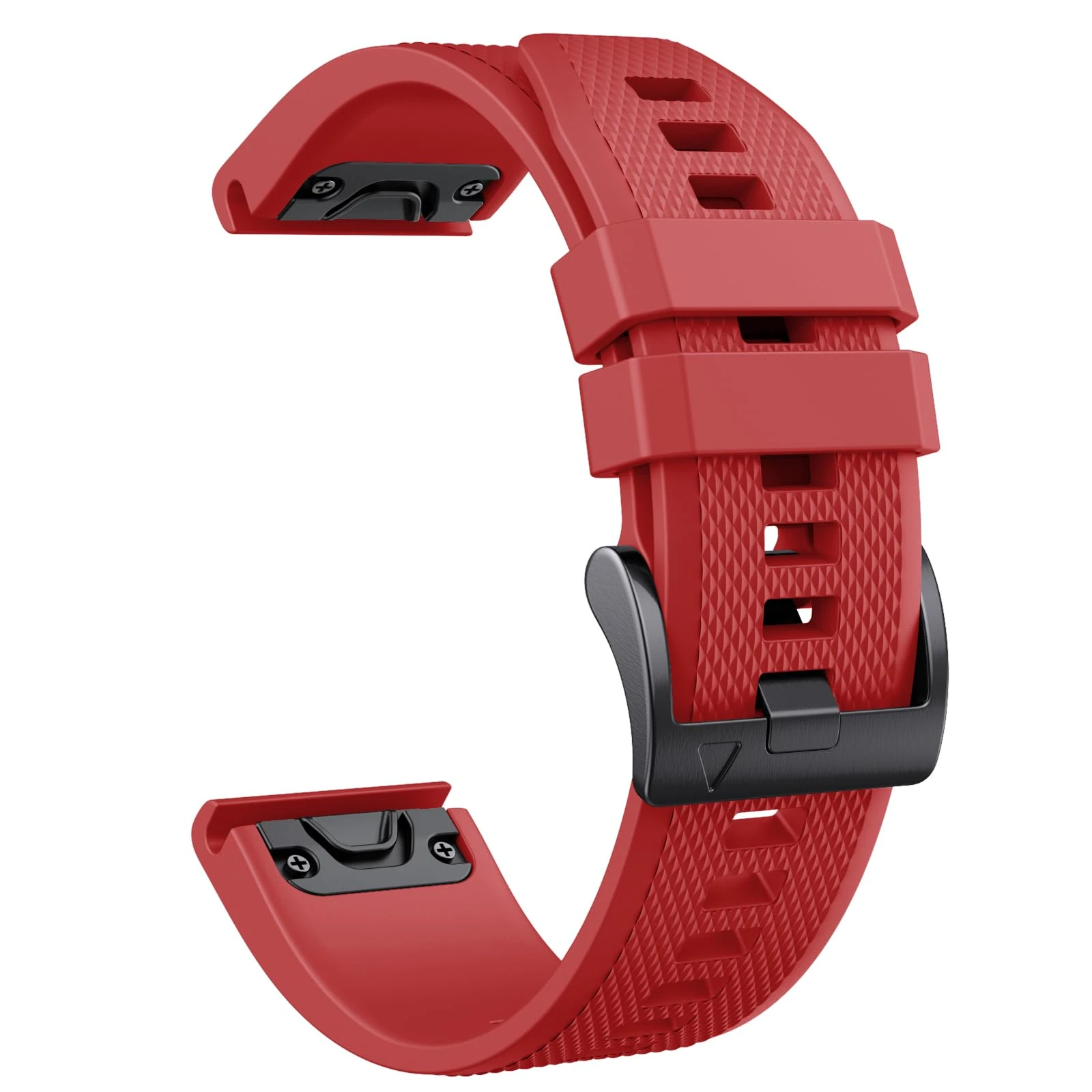 NotoCity for Garmin Fenix 6/6 pro Strap, Quickfit 22mm for Fenix 5/7/5 plus/7 Pro/8 47mm, Watch Strap for Forerunner 935/945/965, Approach S60/S62, Instinct 2, Tactix 8 47mm(Red)