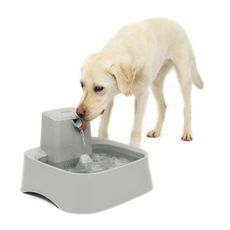 PetSafe Drinkwell 2 Gallon Pet Fountain, Grey