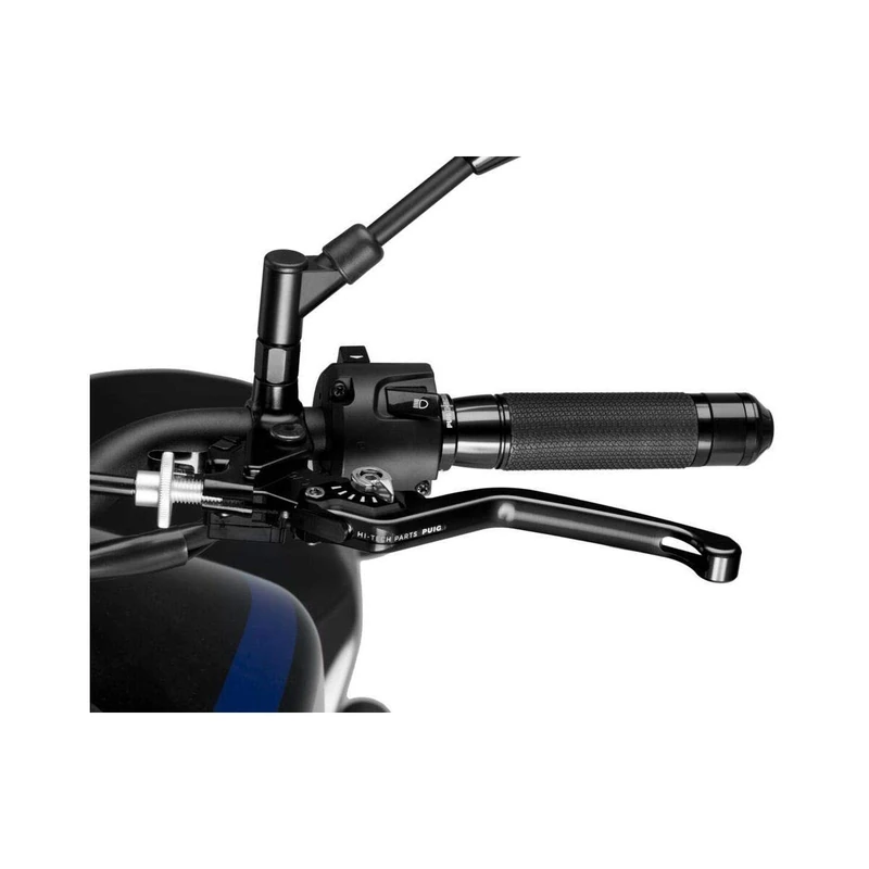 Puig 220NP Black and Silver Turn Signals Plate (Support By Pair Yamaha Fairings)