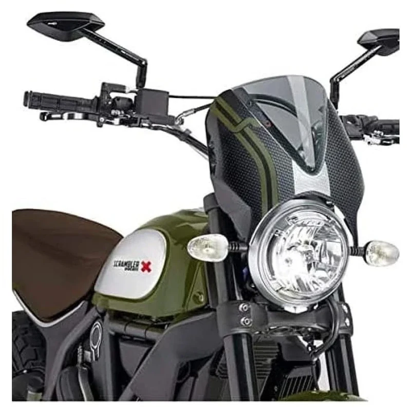 Puig Retrovision 8192H Icon/Classic/Full Throttle 15', Ducati Scrambler Sixty2 16'-19'