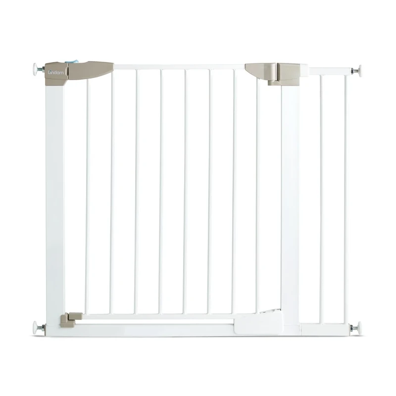 Munchkin Lindam Sure Shut Orto Toddler & Baby Gate, Pressure Fit, Easy Install No-Screws Child Gate, 89-96cm, White