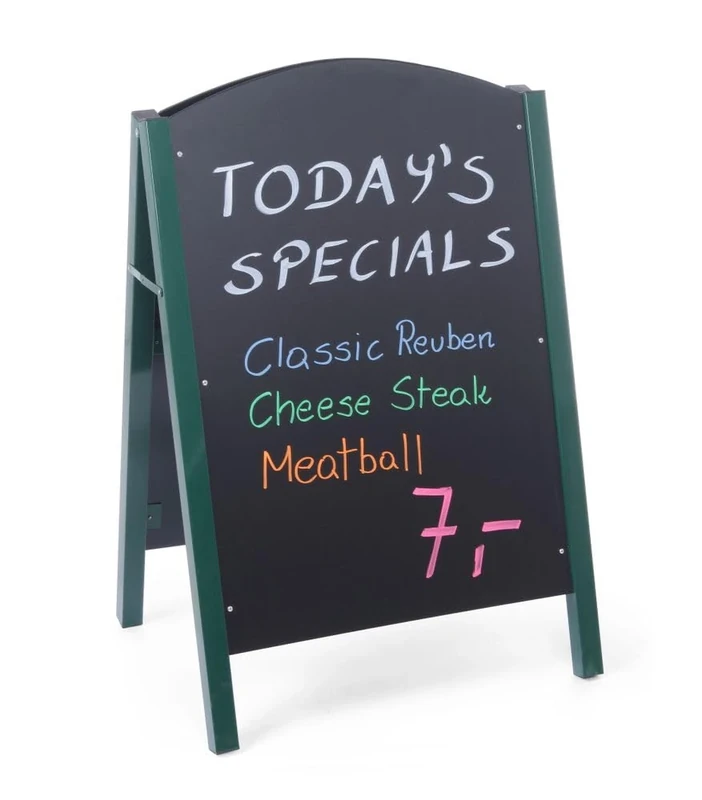 HENDI Pavement blackboard, 700x500x(H)1100 mm