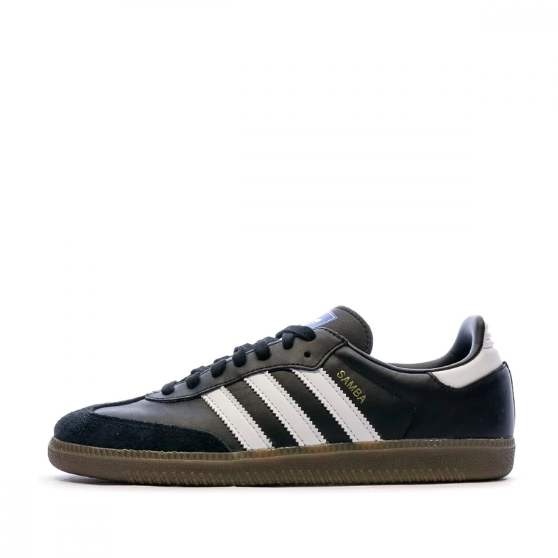 adidas Men's Samba Og Gymnastics Shoes, Black (Core Black/FTWR White/Gum5 Core Black/FTWR White/Gum5), 6 UK
