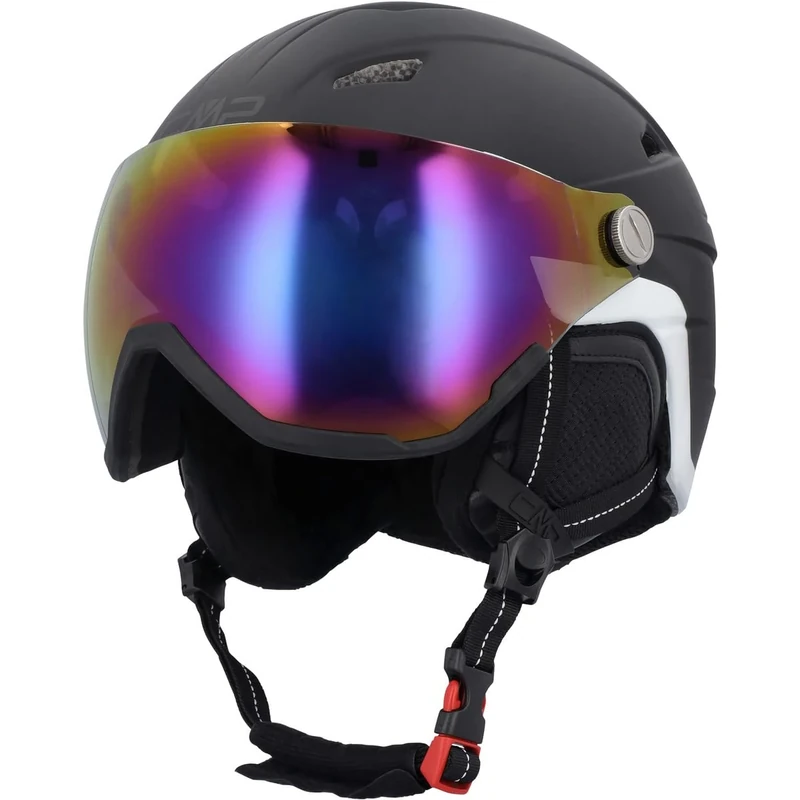 CMP - Wa-2 Ski Helmet With Visor, Black, M