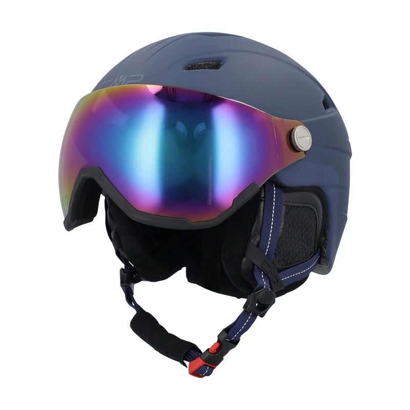 CMP - Wa-2 Ski Helmet With Visor, Marine, XL