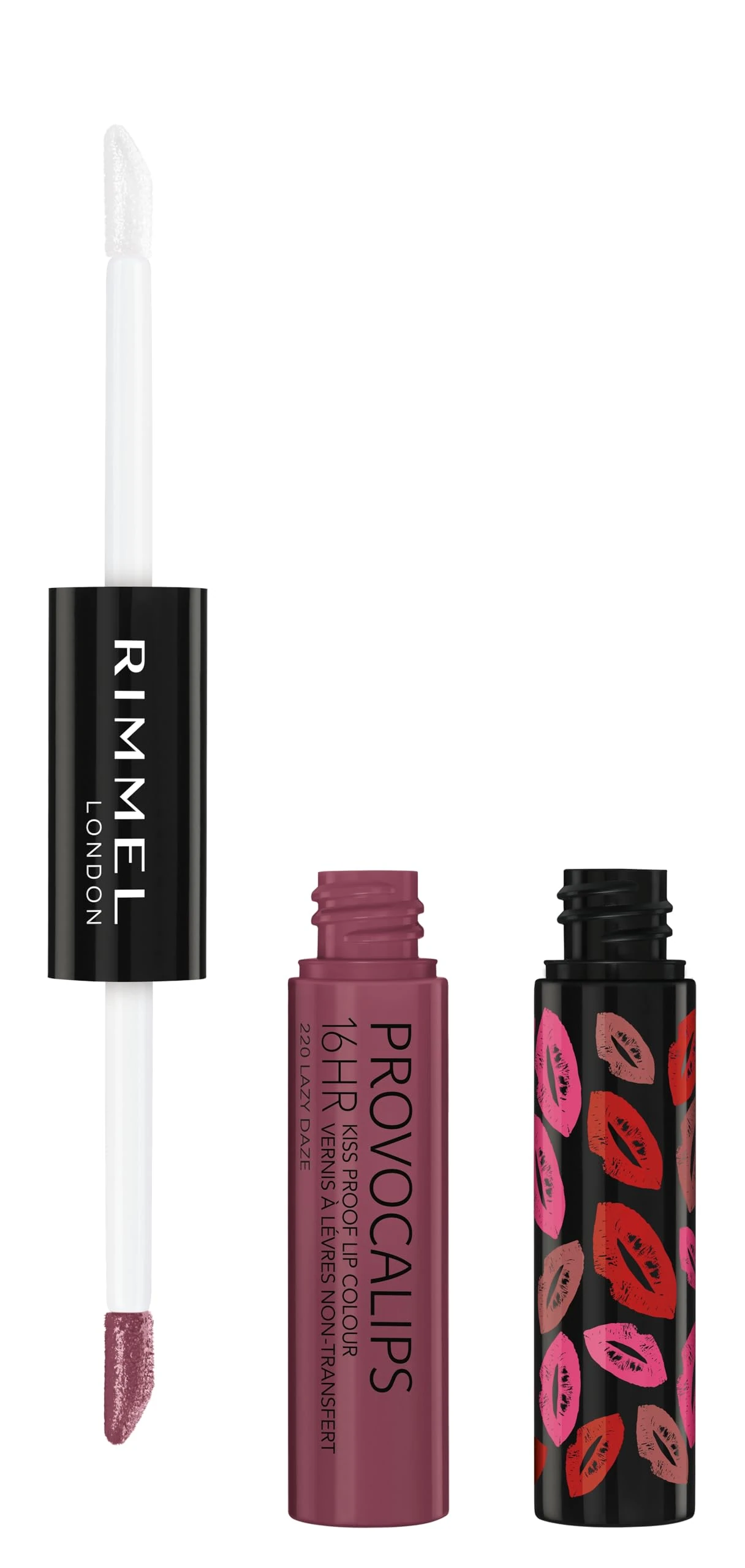Rimmel London Provocalips Kiss Proof Lip Color - 220 Lazy Daze For Women 0.24 oz Lipstick