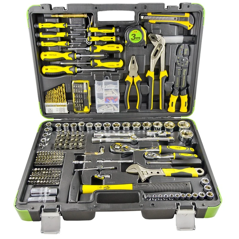 JBM 53212 - Tool CASE 303 Pieces/with Hexagonal Cups