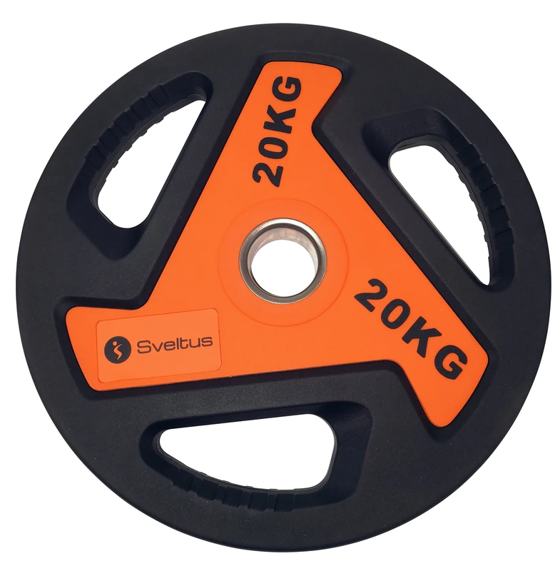 Sveltus 3813 Disc for Unisex Adult, Orange/Black, 20 Kg