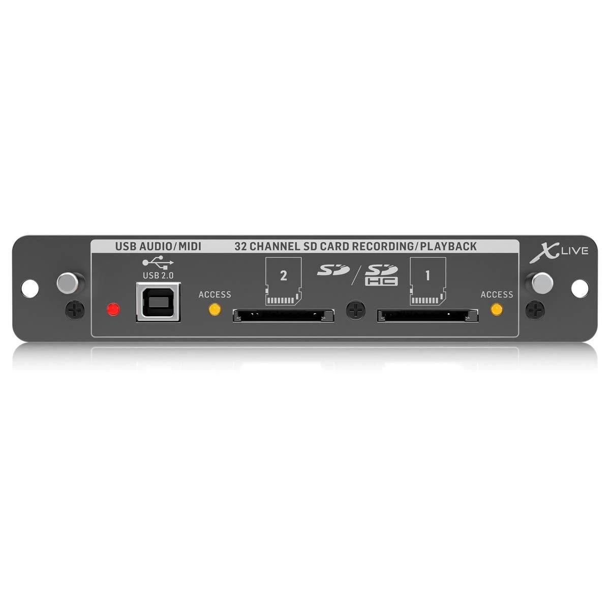 Behringer XLIVE X32 Expansion Card for 32 Channel Live Recording/Playback on SD/SDHC Cards and USB Audio/MIDI Interface
