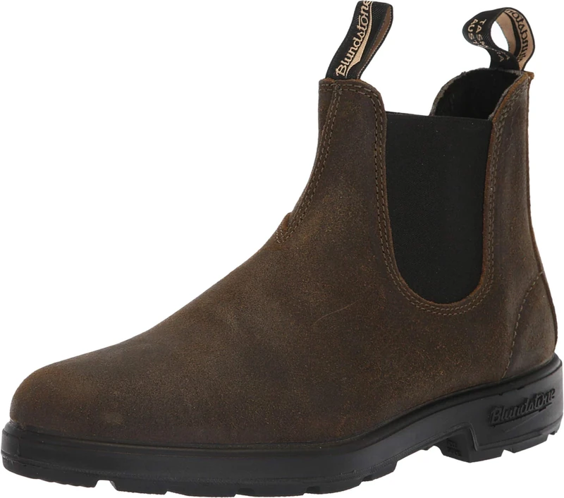 Blundstone Unisex Adults’ Original 500 Series Chelsea Boot, Dark Olive, 4 UK