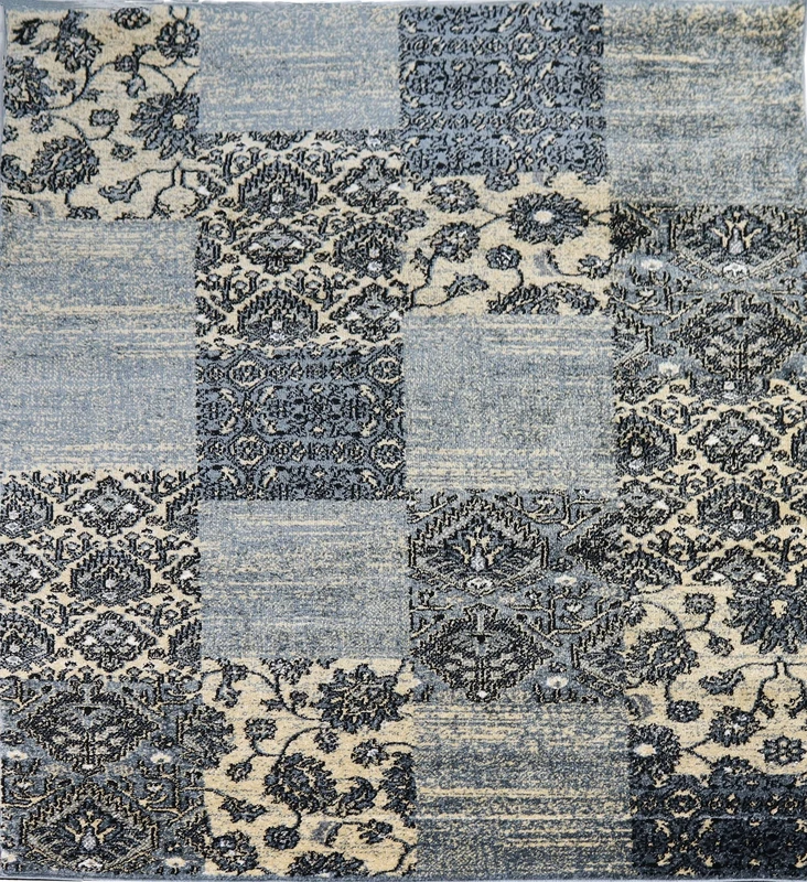 Aspect Fez Vintage Persian Style Area Rug, Polypropylene, Grey, 120x170cm RUG236/170