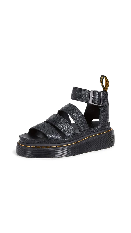 Dr. Martens Clarissa II Quad Sandal - Milled Nappa Leather