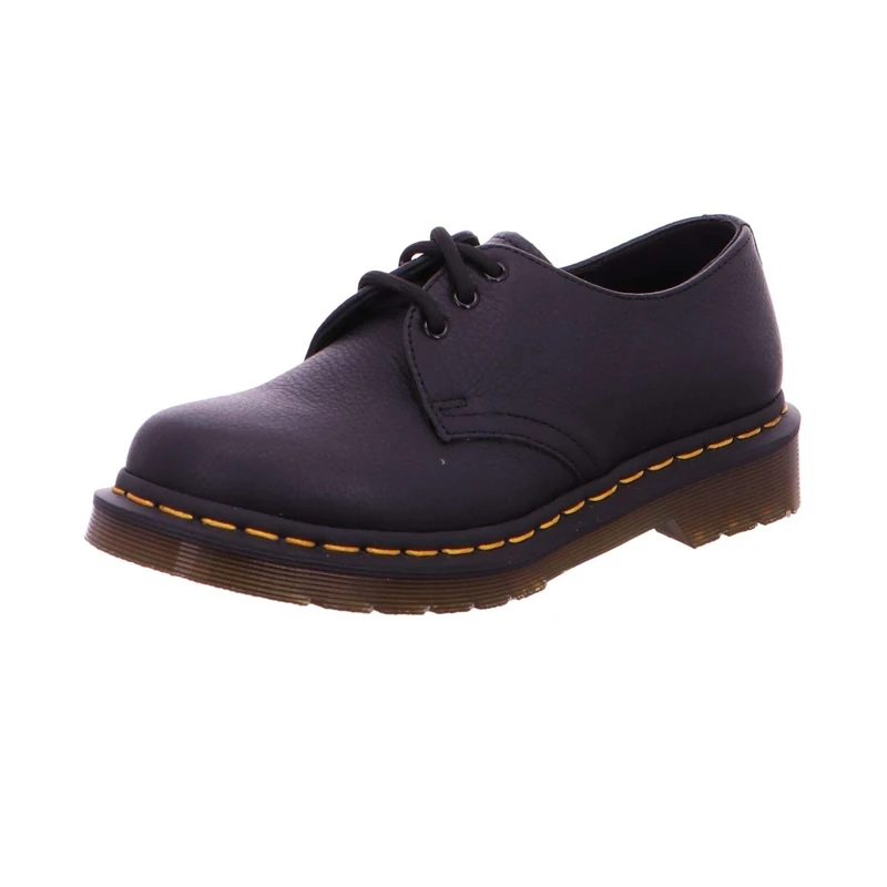 Dr. Martens Men's 1461 Oxford, Black (Black Virginia 001), 8 UK