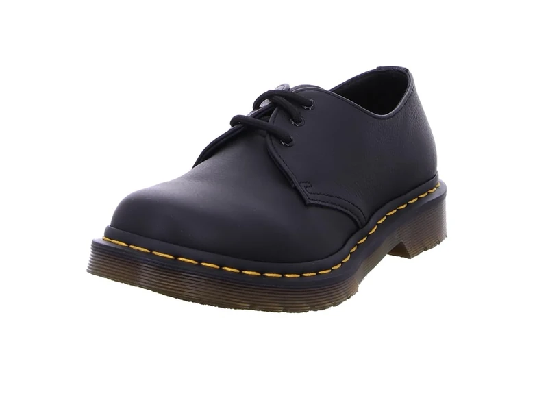 Dr. Martens Men's 1461 Oxford, Black (Black Virginia 001), 6.5 UK