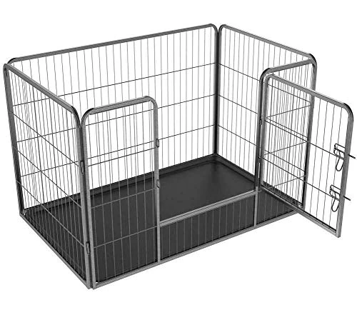 X-TREME PUPPY Heavy Duty Dog Pen Cage Crate Puppy Enclosure Whelping UK (M)