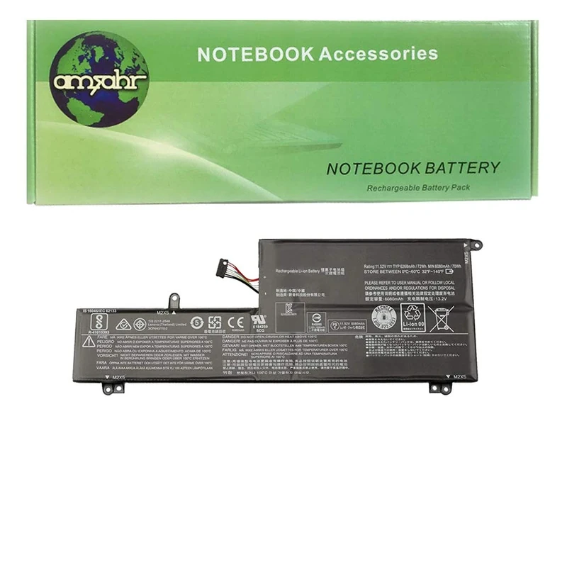 amsahr LENL16M6PC1-03 Replacement Battery for Lenovo L16M6PC1/720/720-15/720-15Ikb